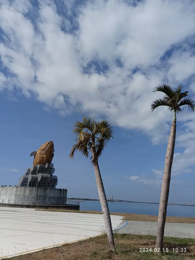 大鵬灣潟湖自拍攝