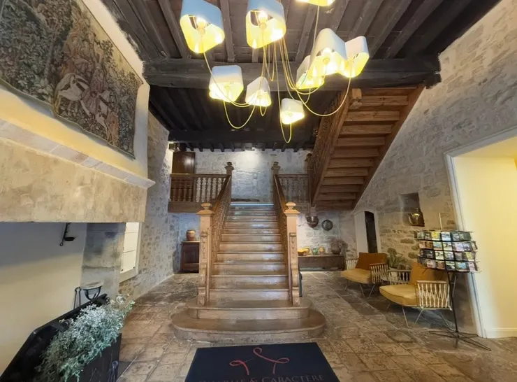 很有古味的樓梯