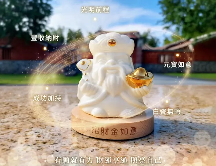 土地公招財開運光明燈