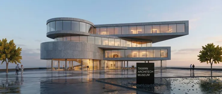 render ai architectural design concept rendering