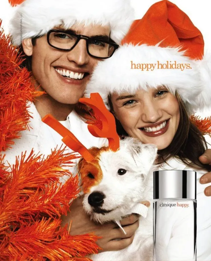 充滿節慶歡樂氣氛的Happy