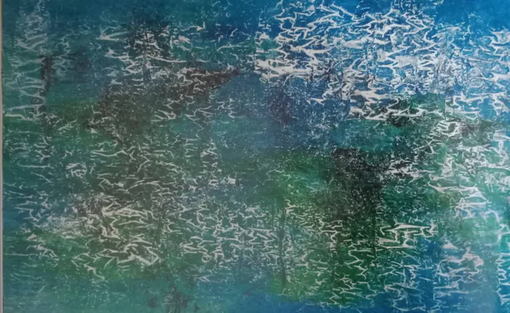 《旭海》水波紋畫(原作者王美玥授權)