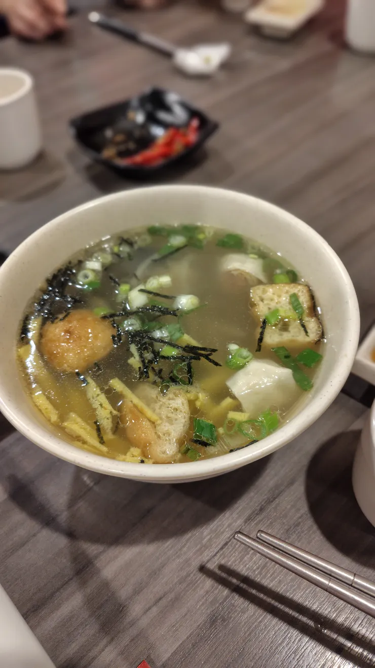 油豆腐湯