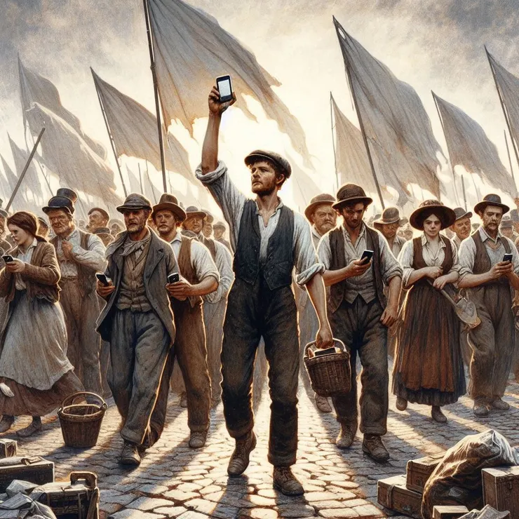 雖然是主要是中產與下層階級的少數,但是卻能夠發揮知識份子與大多數人都沒有的影響力