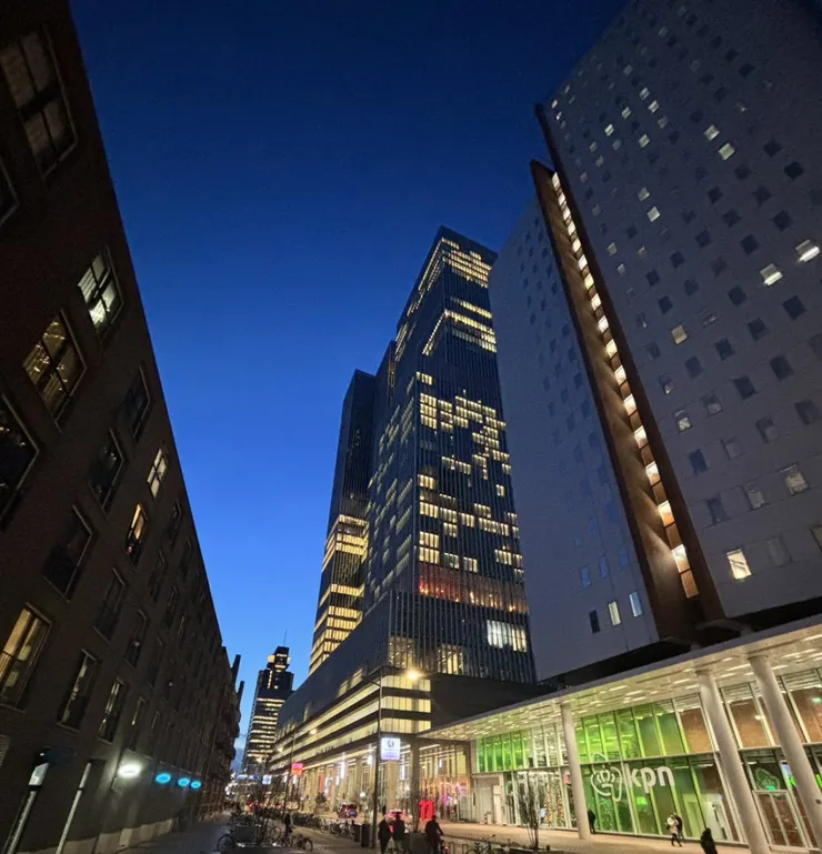 餐廳所在區域就是在我最愛的Erasmusberg橋旁邊!