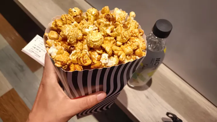 爆米花$160 +$10附飲料