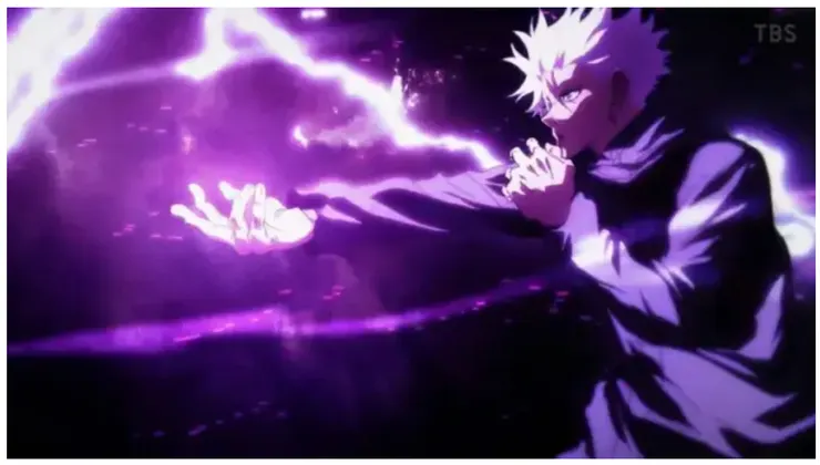 五條悟是動漫《咒術迴戰》的主要角色,而「虛式 茈」是他的招式