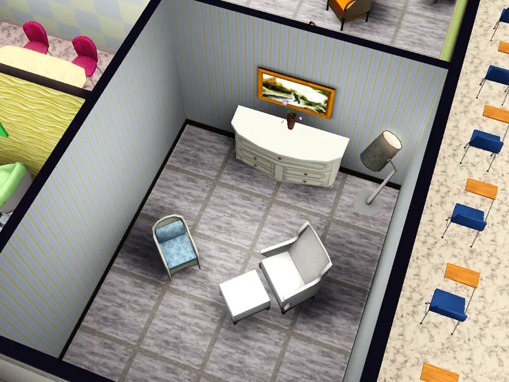 這房間跟左邊的小會議室及共享空間本來是一個大房間，但最後分成三間小的。