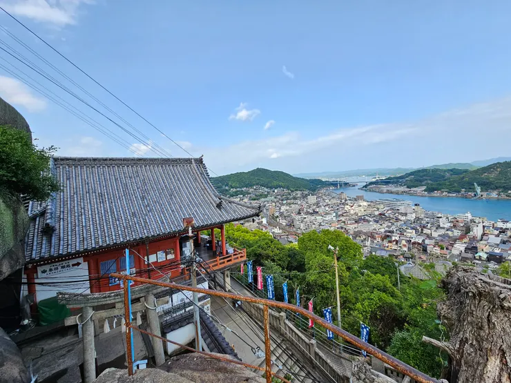 尾道 千光寺旁俯瞰瀬戶內海
