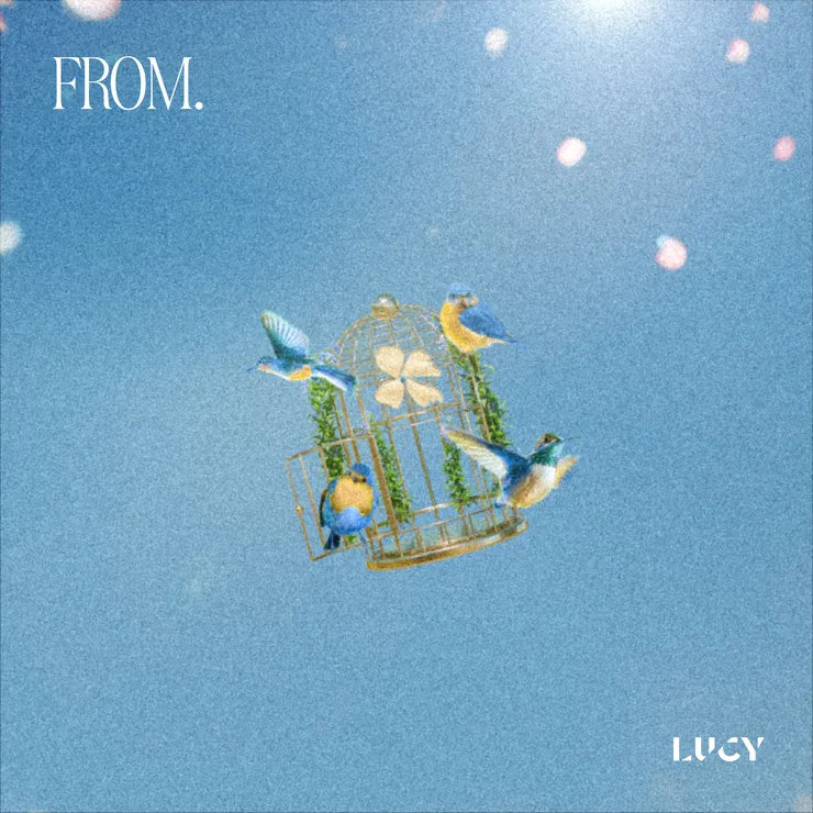 LUCY 第五張 EP《FROM.》專輯封面。圖片來源:bugs