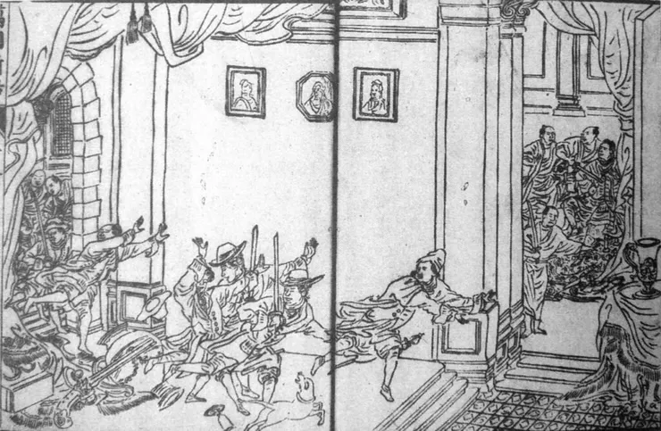 濱田彌兵衛綁架彼得·納茨，1628年