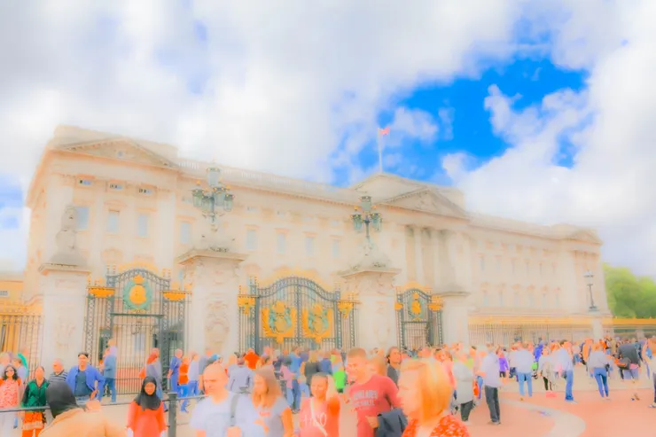 白金漢宮(Buckingham Palace)一景