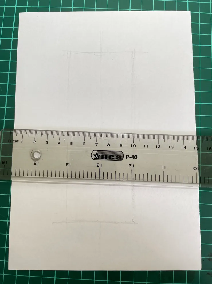 畫完可以用尺確認一下比例
