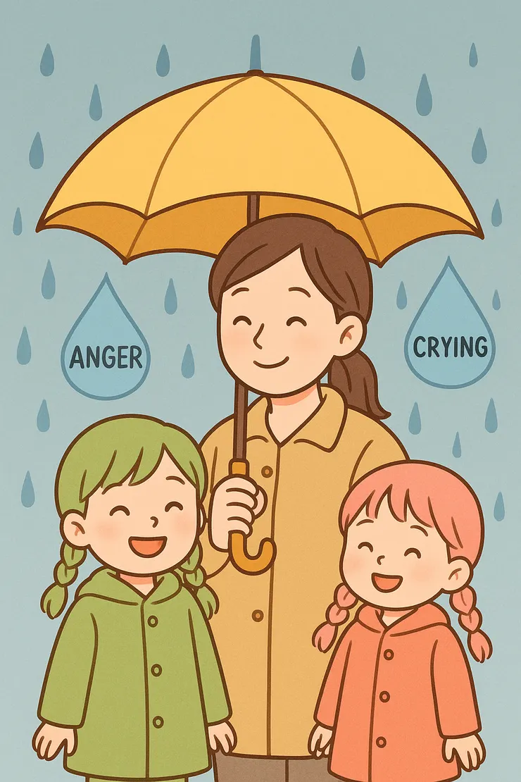 情緒風暴裡，陪伴就是最好的保護傘。