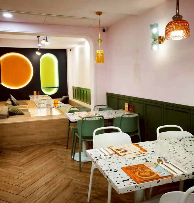 座位擺放寬敞舒適