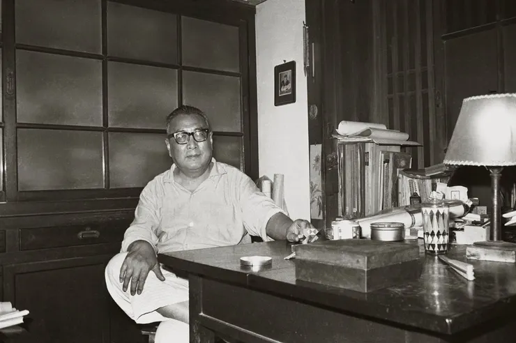 臺靜農先生。攝影：莊靈 (照片來源：網路)