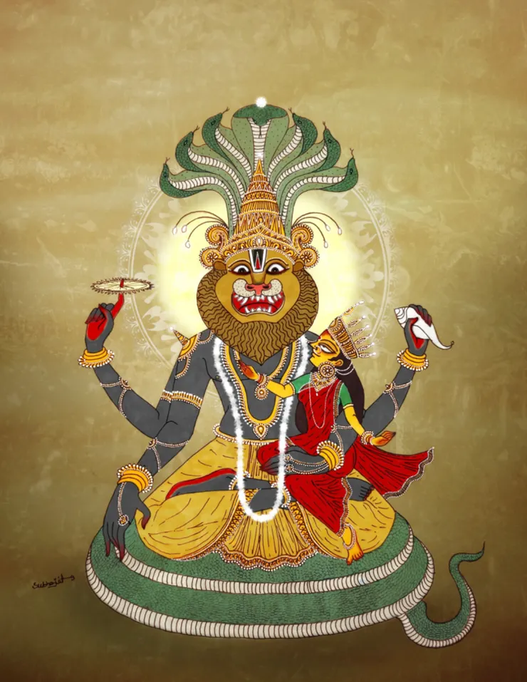印度教神納拉辛哈 (Narasimha)