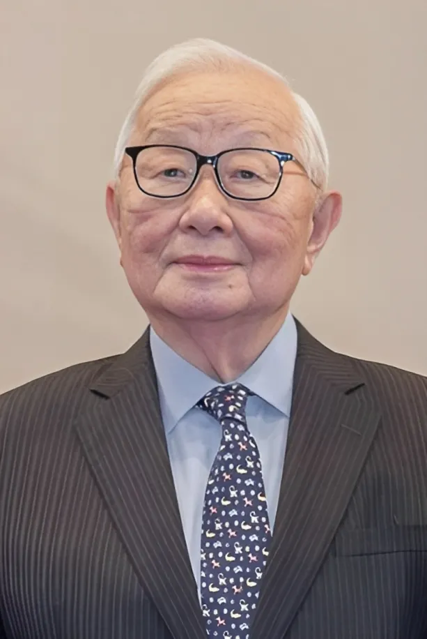 2022年的張忠謀，攝於總統府