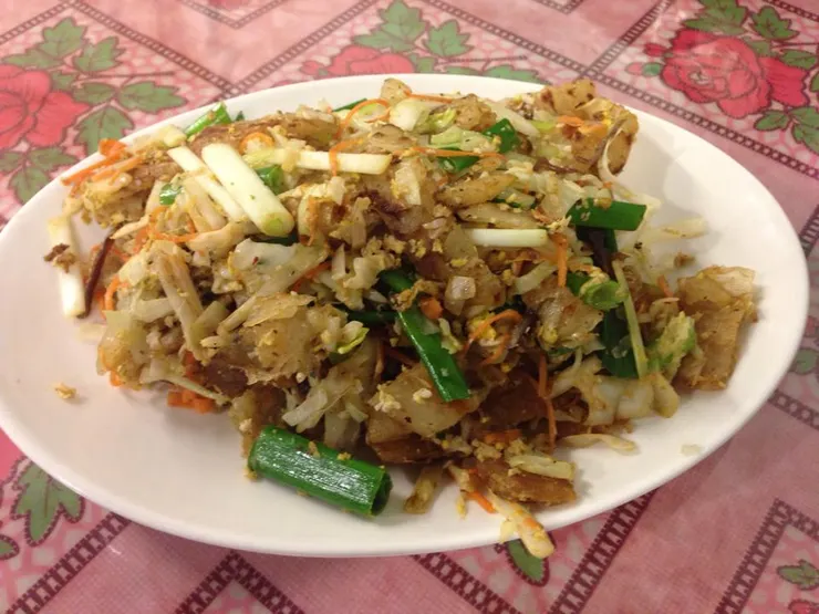 ▲ 炒餅就是一道物盡其用的佳餚