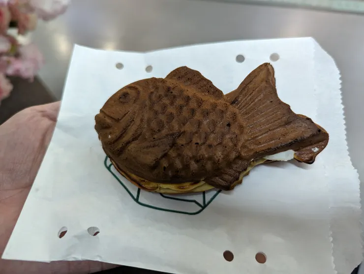 花生奶油麻吉鯛魚燒