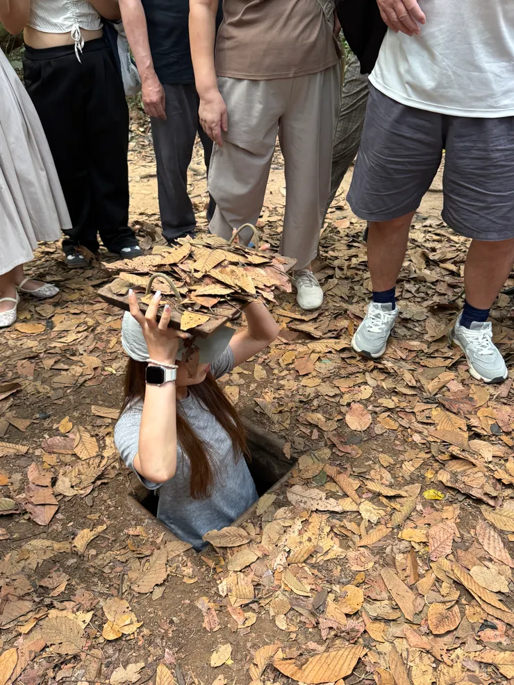 古芝地道，越共入侵西貢的密道，美國大兵根本進不去