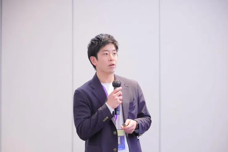 於 HK TECHATHON+ 2026 進行簡報之代表 田尻大介