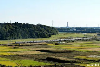 E217系是JR民營化初期引進的電車，不過這次來幾乎快看不到了