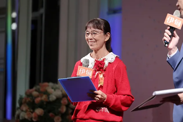 李淑媛在志工服務中，心靈感受滿滿。