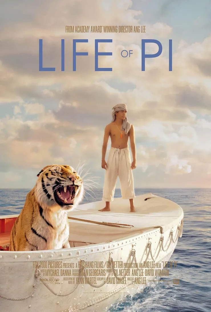 《少年Pi的奇幻漂流》（Life of Pi，2012）