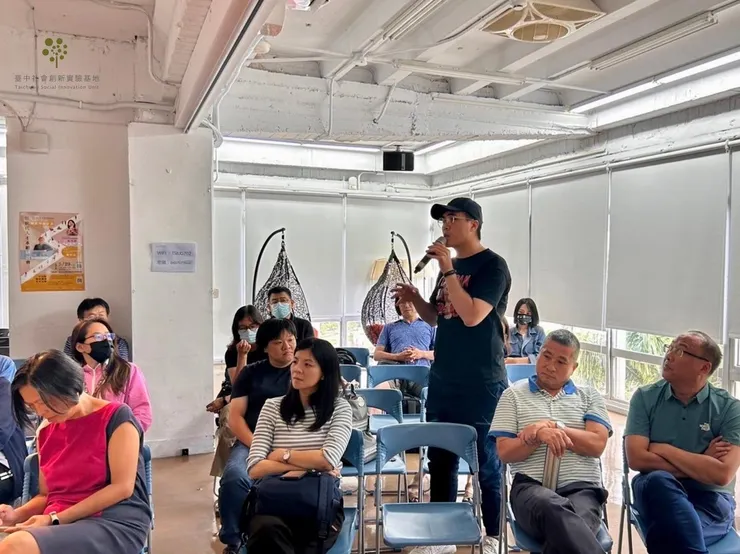 阿岳在壯世代講座回饋照