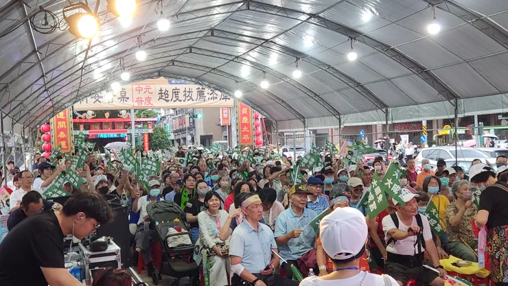 雨很大，心很熱！