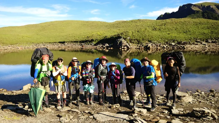 高山湖泊-白石池