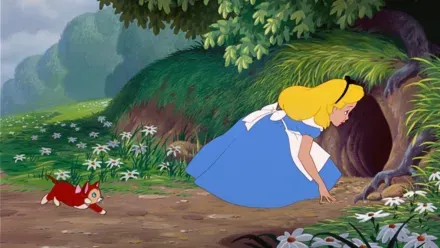 愛麗絲進入wonderland