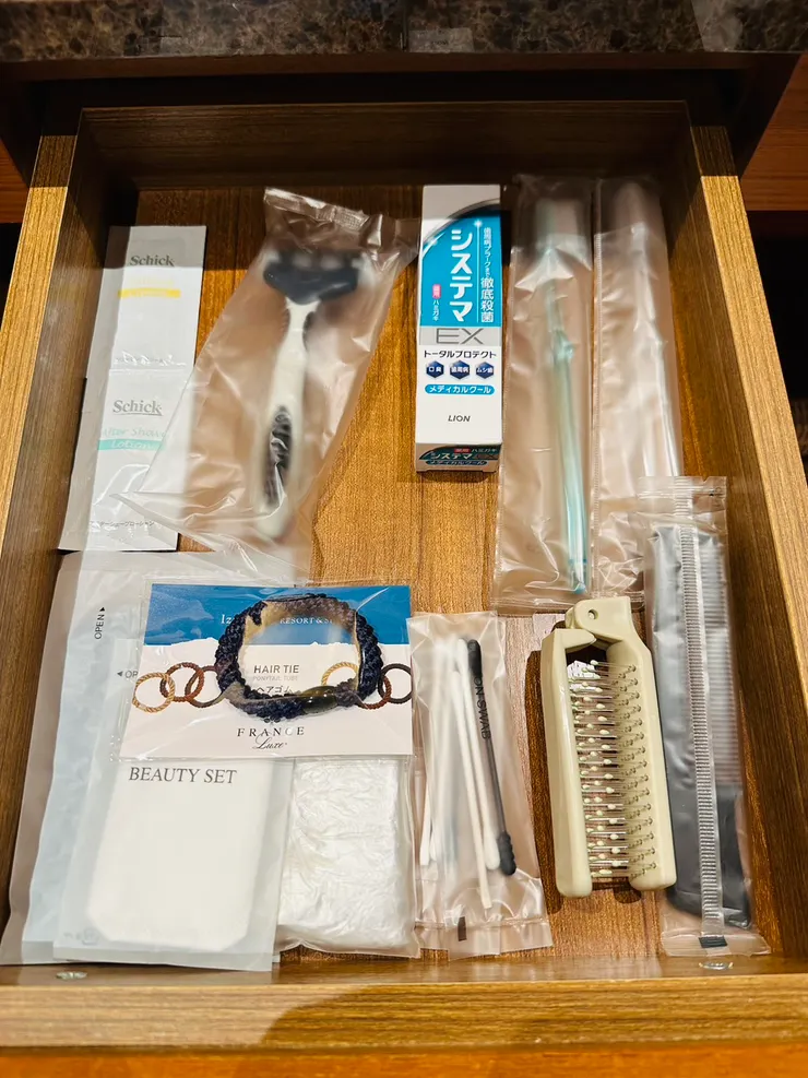 盥洗用具都非常講究