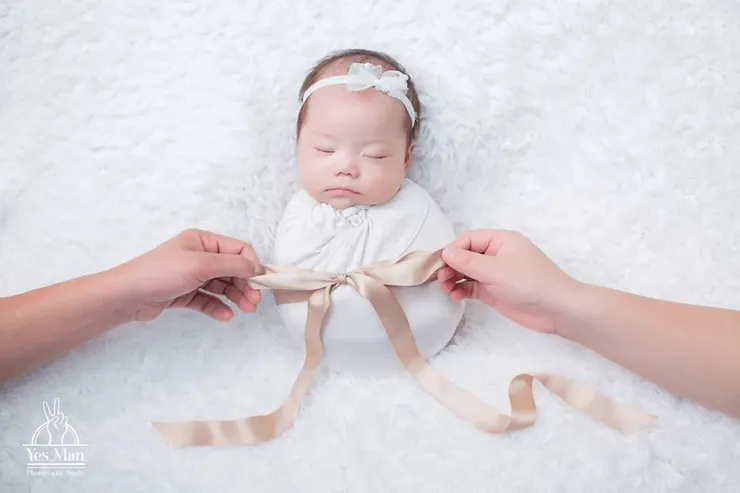 補捉寶貝最佳表情，留下紀念。Yes Man專業攝影工作室/提供
