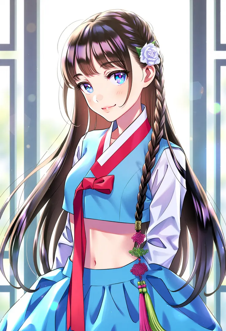 給大家多來幾張可愛的低腰韓服吧!