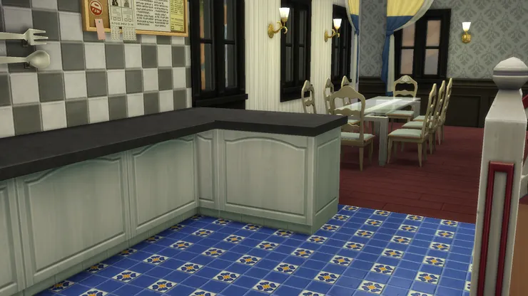 廚房很多油漬，離這麼遠也有。