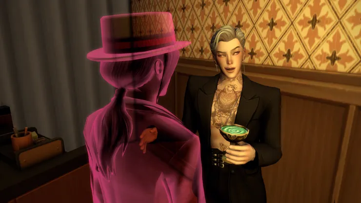 聊著聊著我就喝了這杯幽魂飲