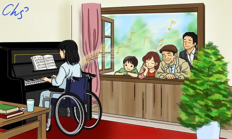 在生病中經歷人與人生命的交會，真誠地將愛分享出去。