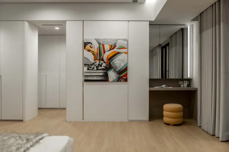 藝術城堡｜沐灰謐境 主臥室-2