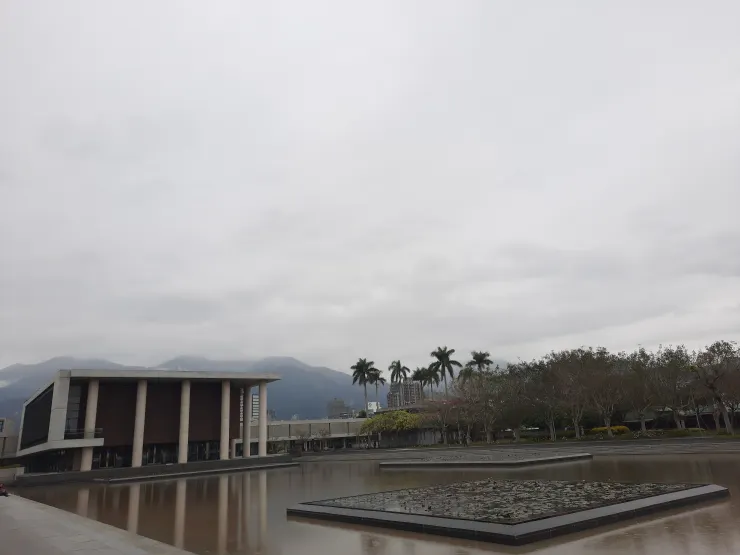 農禪寺其中一個角落的景致