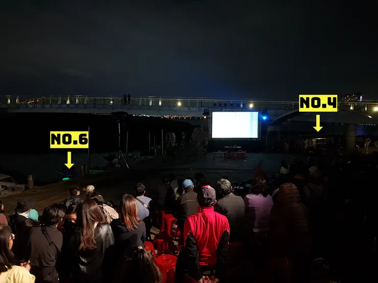 展品因舞台活動暫停展示或展示品質受影響。攝影/繪製:UX.Debugger。