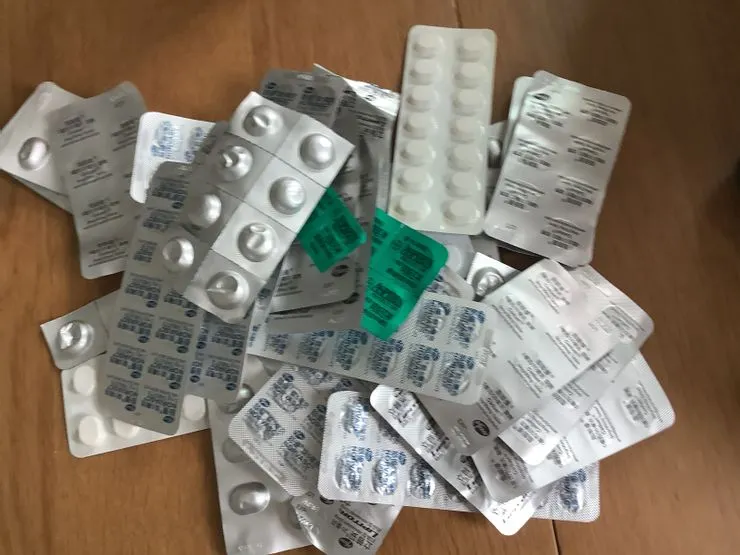 圖三：拋棄的心臟藥品