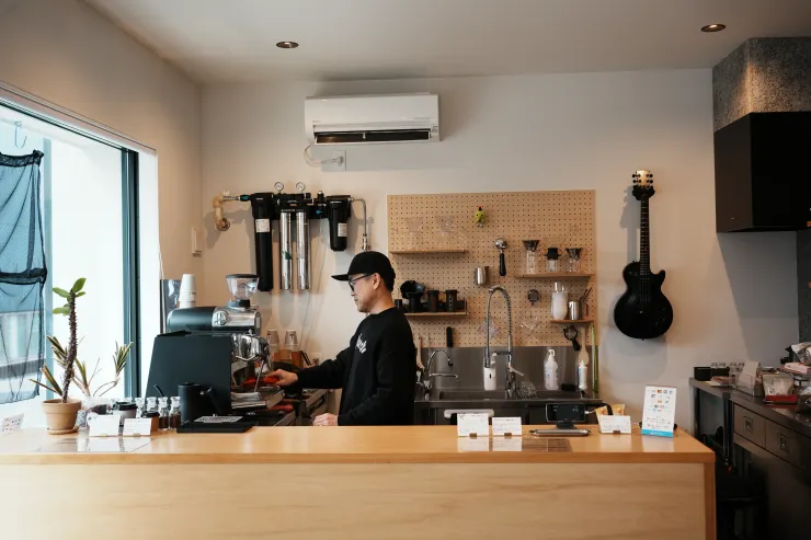 店內及親切的老闆