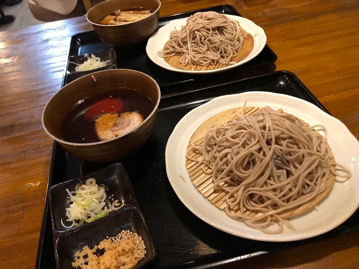 午餐:蕎麥冷麵(沾麵), 清爽