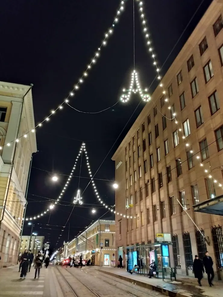 赫爾辛基的冬季街景/ by 小芝