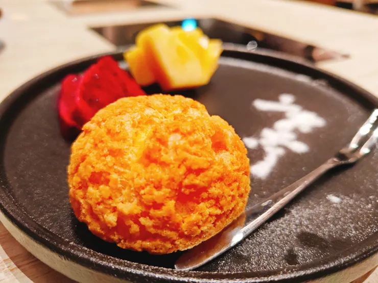 餐後甜點小巧思