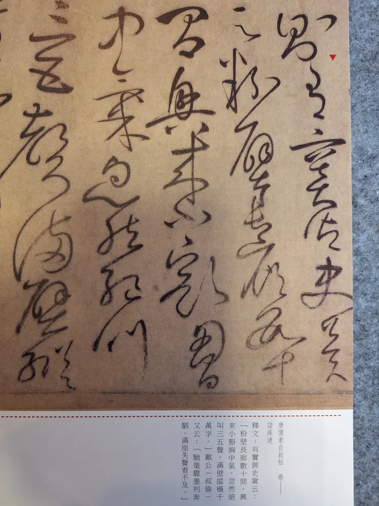 懷素 自敘帖-局部