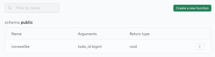 剛剛新增的函式