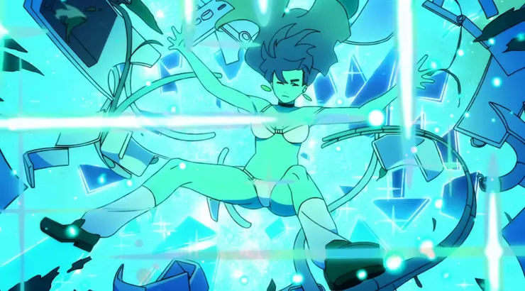 瘋狂的劇情故事,搭配絕美作畫與音樂,創造極佳的觀看體驗(圖片來源:木棉花《膽大黨》影片)